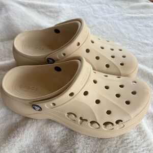 CROCS  Slippers - Tan